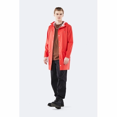 Rains red jacket best sale